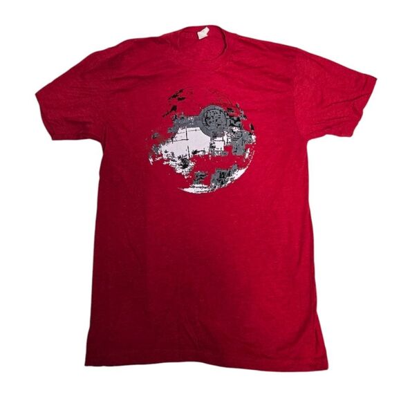 STAR WARS‎ x POKEMON death star graphic tee unisex shirt M - Picture 1 of 7